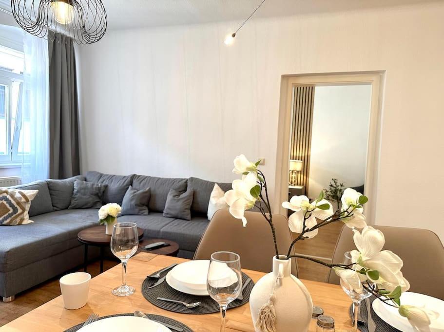 Modern Eingerichtete Wohnung Im Stadtzentrum Zittau Kostenloser Parkplatz Eksteriør bilde