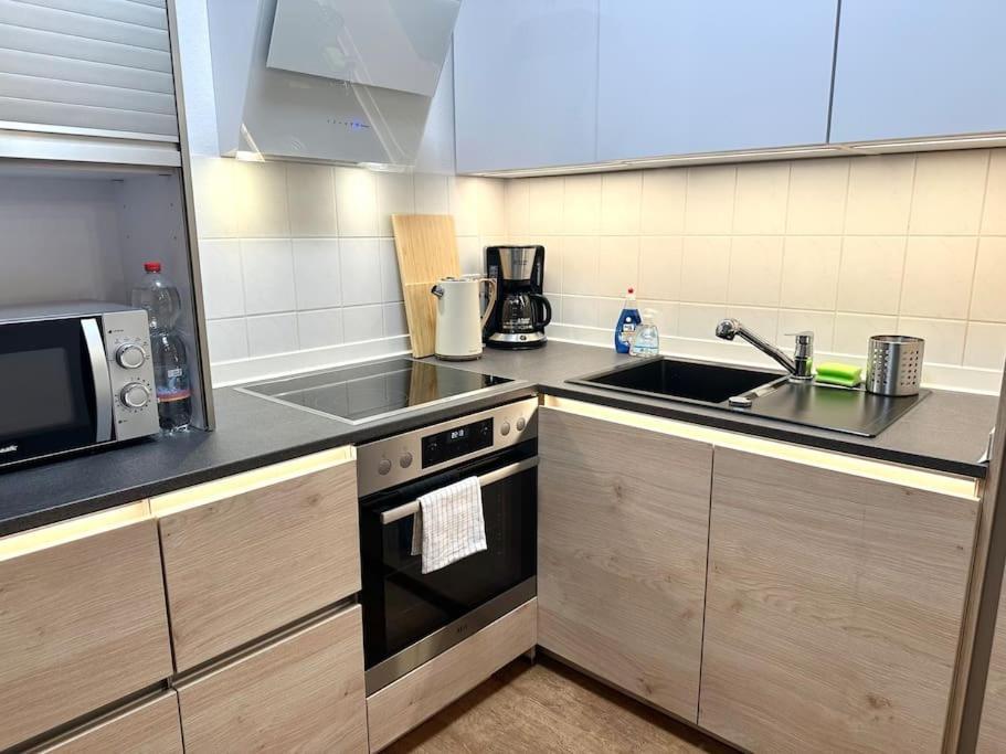 Modern Eingerichtete Wohnung Im Stadtzentrum Zittau Kostenloser Parkplatz Eksteriør bilde
